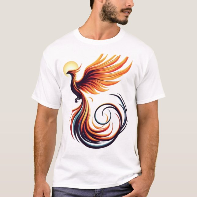 Fiery Phoenix Kids T - Shirt (Vorderseite)