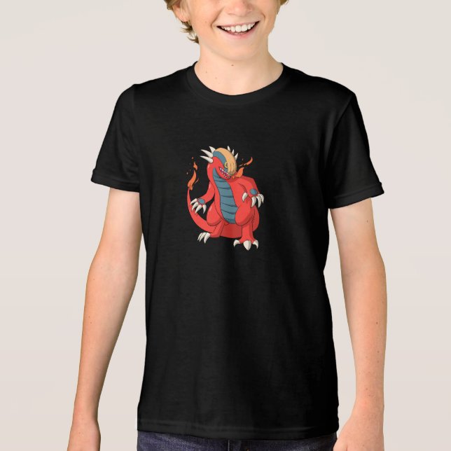 Fiery Red Dragon Shirt (Vorderseite)