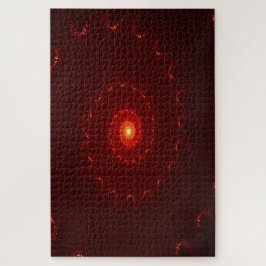 Fiery Red Sparkle Swirl Gradient