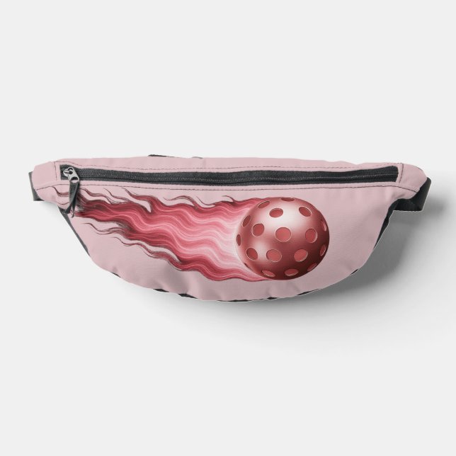 Fiery Rose Gold Flames - Pickleball Player Life Bauchtasche (Ablage )