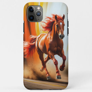 Fiery Running Horse – Dynamic Energy Art Case-Mate iPhone Hülle