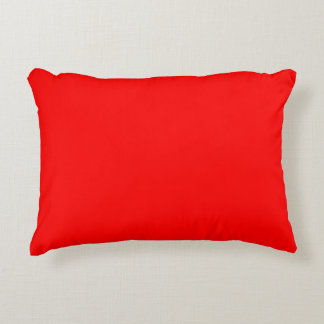 Fiery Scarlet Red Palette Dekokissen