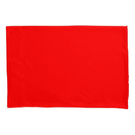 Fiery Scarlet Red Palette Kissenbezug