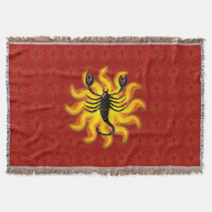 Fiery Scorpio Decke