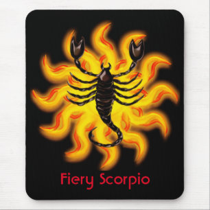 Fiery Scorpio Mousepad