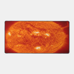 Fiery Star Burning Surface Weltraumthema Schreibtischunterlage