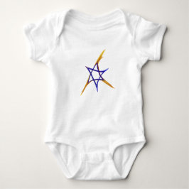 Fiery Star von David Baby Bodysuit Baby Strampler