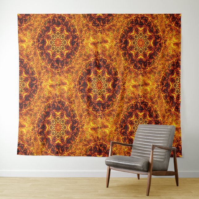 Fiery Suns... Wandteppich (Beispiel (Horizontal))