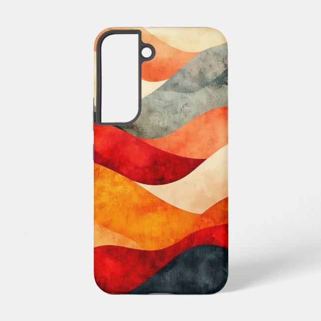 Fiery Terrain Phone Case Samsung Galaxy Hülle (Rückseite)