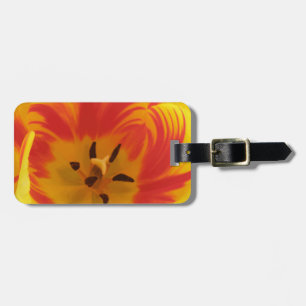 Fiery Tulip Custom Luggage Tag Gepäckanhänger