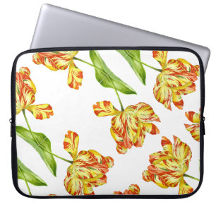 Fiery Tulips auf 15" Laptop-Sieb Laptopschutzhülle