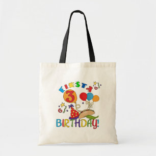 Fiesta 3. Geburtstag T - Shirt und Geschenke Tragetasche
