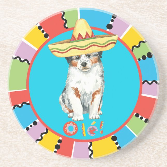 Fiesta Aussie Getränkeuntersetzer (Vorne)