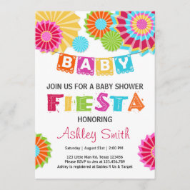 Fiesta Baby Dusche Einladung Mexikanische Babydusc