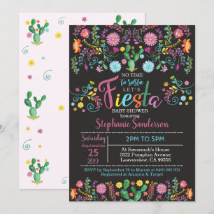 Fiesta Baby Shower Einladung Mexican Baby Shower