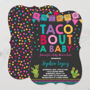Fiesta Baby Shower Einladung Taco Bout A Baby