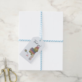 Fiesta Baby Shower Geschenkanhänger