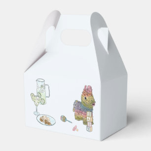 Fiesta Baby Shower Geschenkschachtel