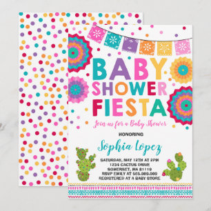 Fiesta-Babyparty-Einladungs-Mexikaner-Babyparty Einladung