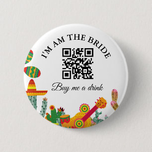 Fiesta Bachelorette Weekend Party Button