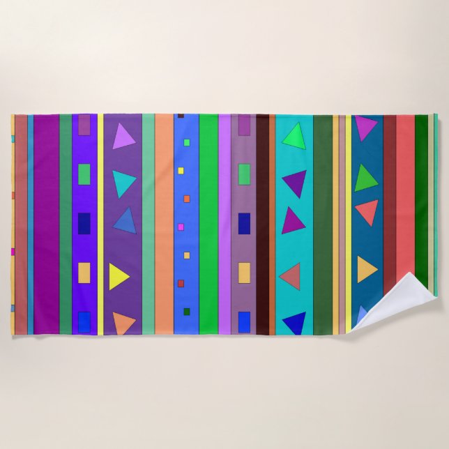 Fiesta Beach Handtuch (Vorderseite)