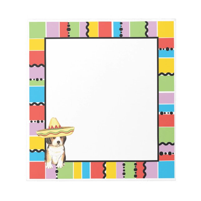 Fiesta Beagle Notizblock (Vorderseite)