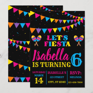 Fiesta Birthday Cinco De Mayo Party Einladung