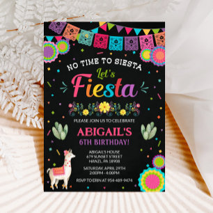 Fiesta Birthday Einladung