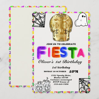 Fiesta Birthday Einladungs-Chalkboard mexikanisch Einladung