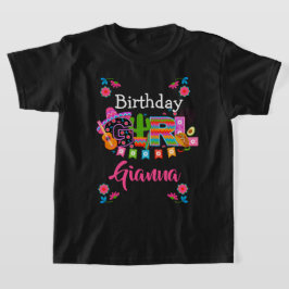 Fiesta Birthday Girl | Mexiko-Party | Zollalter T-Shirt