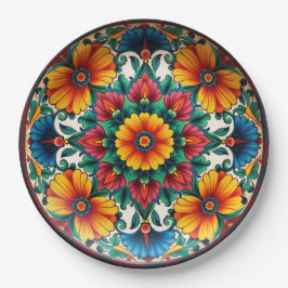 💀 🎉 Fiesta Bloomware Día de los Muertos Pappteller