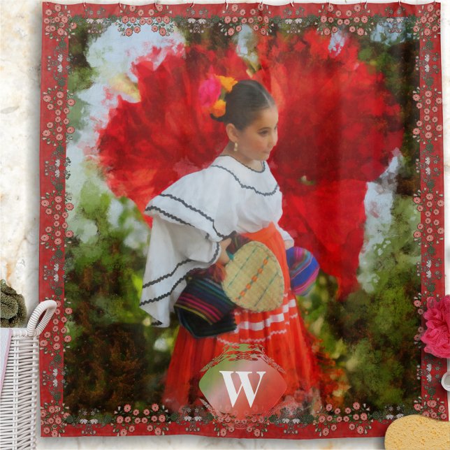 Fiesta Blume 2555 Duschvorhang (Von Creator hochgeladen)