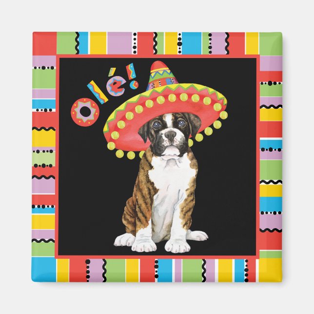 Fiesta Boxer Magnet (Vorne)