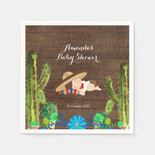 Fiesta Boy Muchachito Paper Party Napkins Serviette