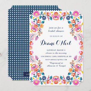 Fiesta Bridal Dusche Einladung