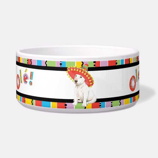 Fiesta Bull Terrier Napf (Links)