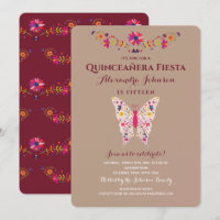 Fiesta Butterfly Mexican Quinceañera