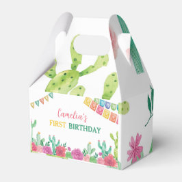 Fiesta Cactus Birthday Party Gevor Box Geschenkschachtel