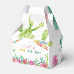 Fiesta Cactus Birthday Party Gevor Box Geschenkschachtel