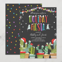 Fiesta Cactus Holiday Invasion Party