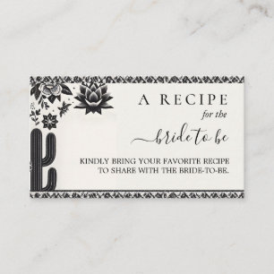 Fiesta Cactus Liebe in Bloom Brautparty Enclosur Begleitkarte