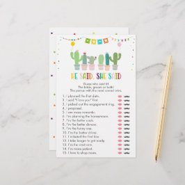 Fiesta Cactus succulent sagte er sagte, sie sagte 