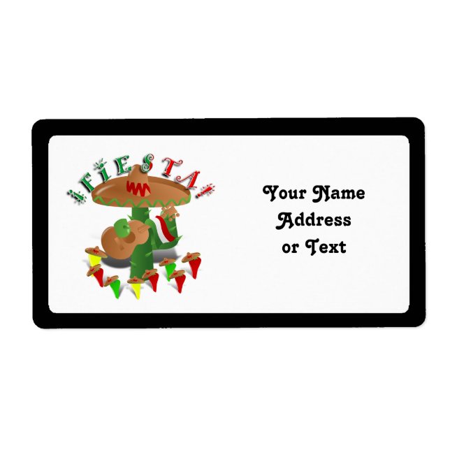 Fiesta Cactus w/Sombrero & Guitar (Vorne)