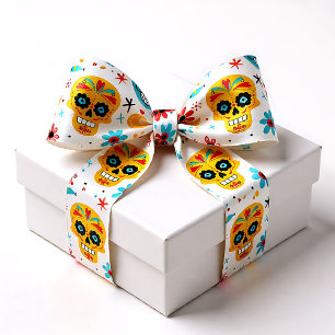 Fiesta Calaveras Satinband