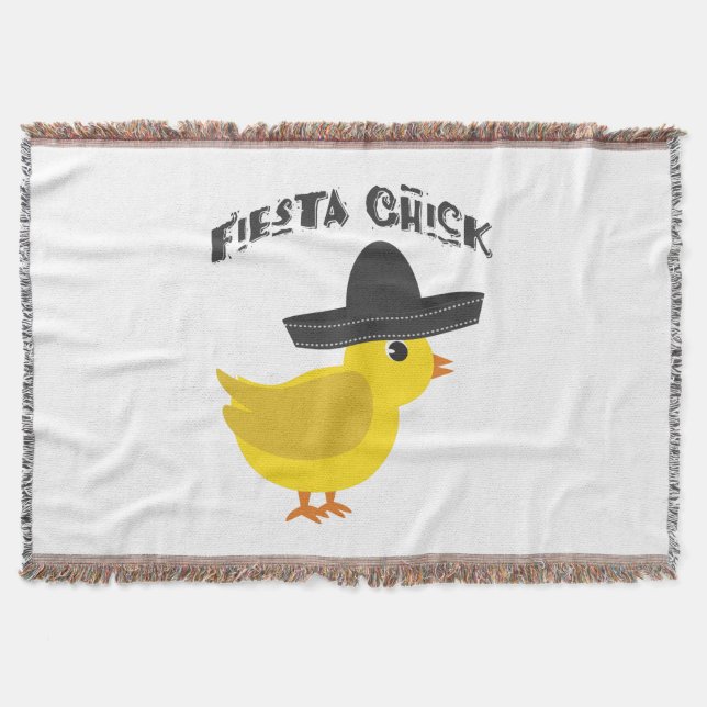 Fiesta Chick Decke (Vorderseite)