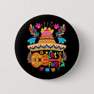 Fiesta Cinco De Mayo lassend Shirt Mexican Fiesta Button