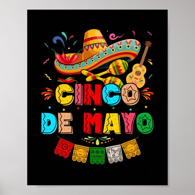 Fiesta Cinco de Mayo Poster (Vorne)