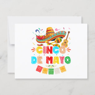 Fiesta Cinco de Mayo Postkarte