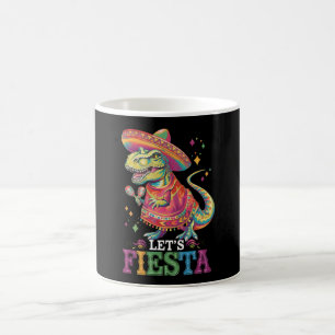 Fiesta Cinco De Mayo T Rex Dinosaur Kaffeetasse