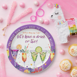 FIESTA Cocktails kundenspezifisch Pappteller